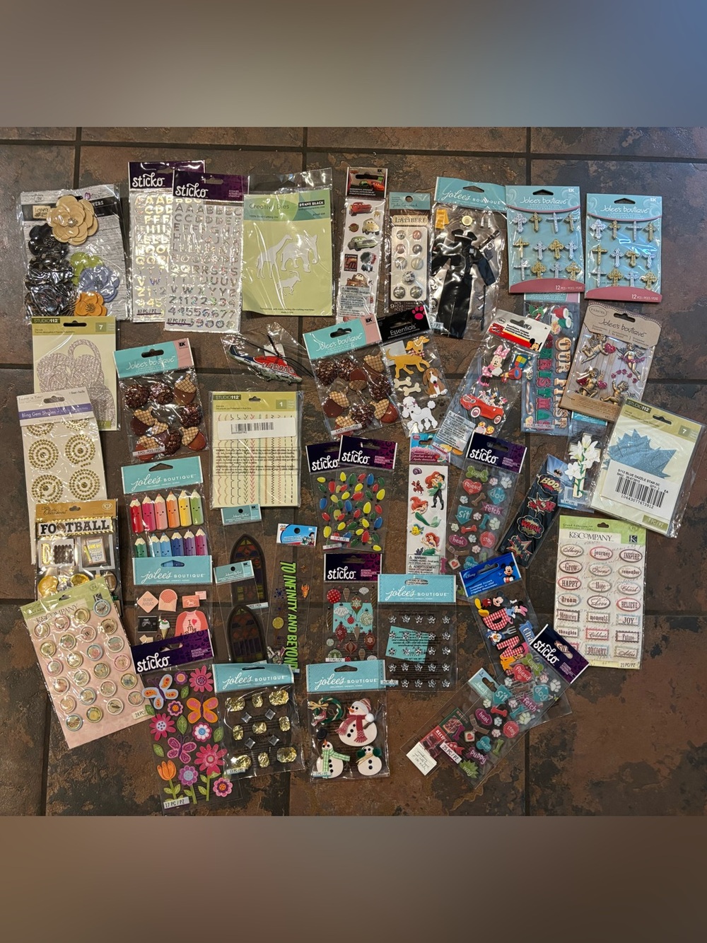 Assorted Craft Sticker and Embellishments for scrapbooking #3